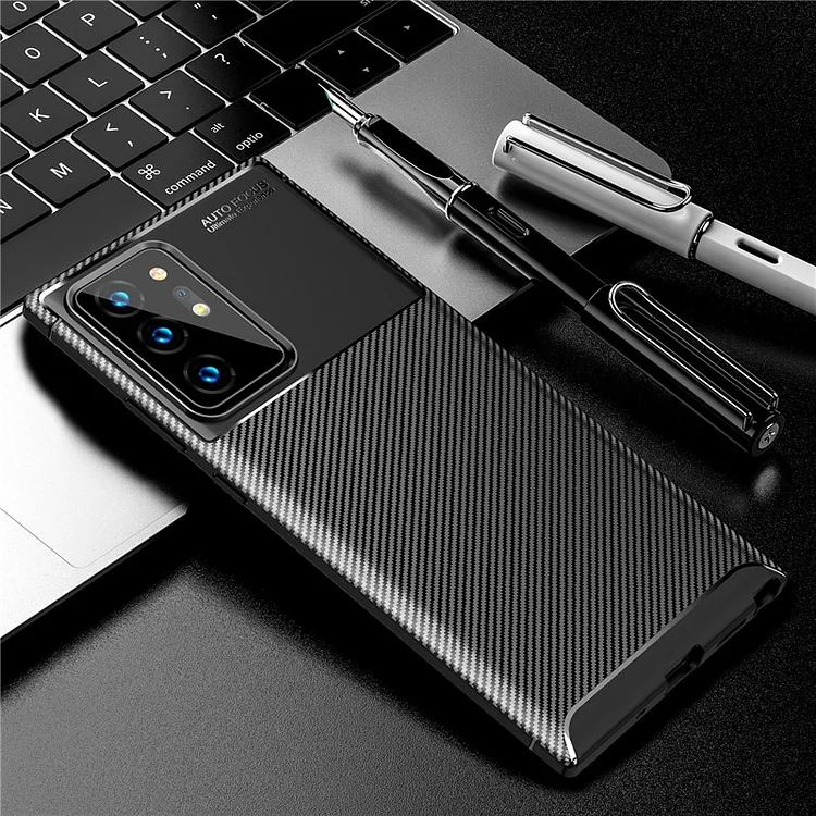 Fiber Silicone Phone Case