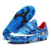 Soccer Shoes Kids Football Shoes TF/FG Cleats Grass Training Sport Footwear Trend Sneaker For Boys Images Of Football