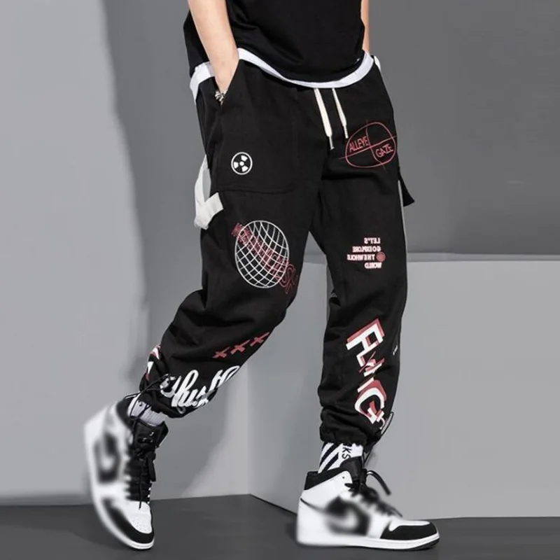 Graffiti Loose Overalls Techwear Shop