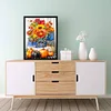 Diamond Painting-DIY Full Round Drill Pumpkin Sunflowers