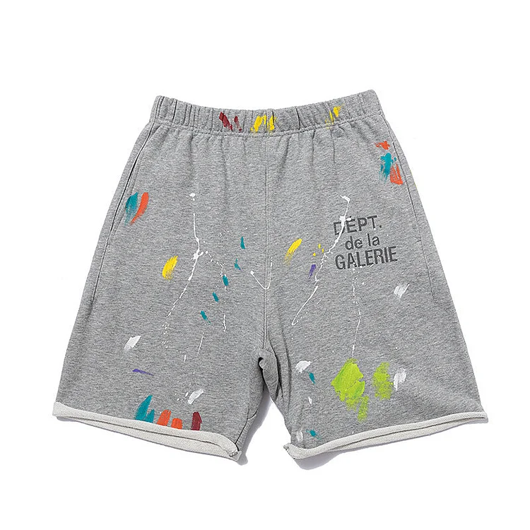 Fog Essentials Pants Fireworks Starry Sky Splash-Ink Shorts Terry Men's Beach Pants Shorts