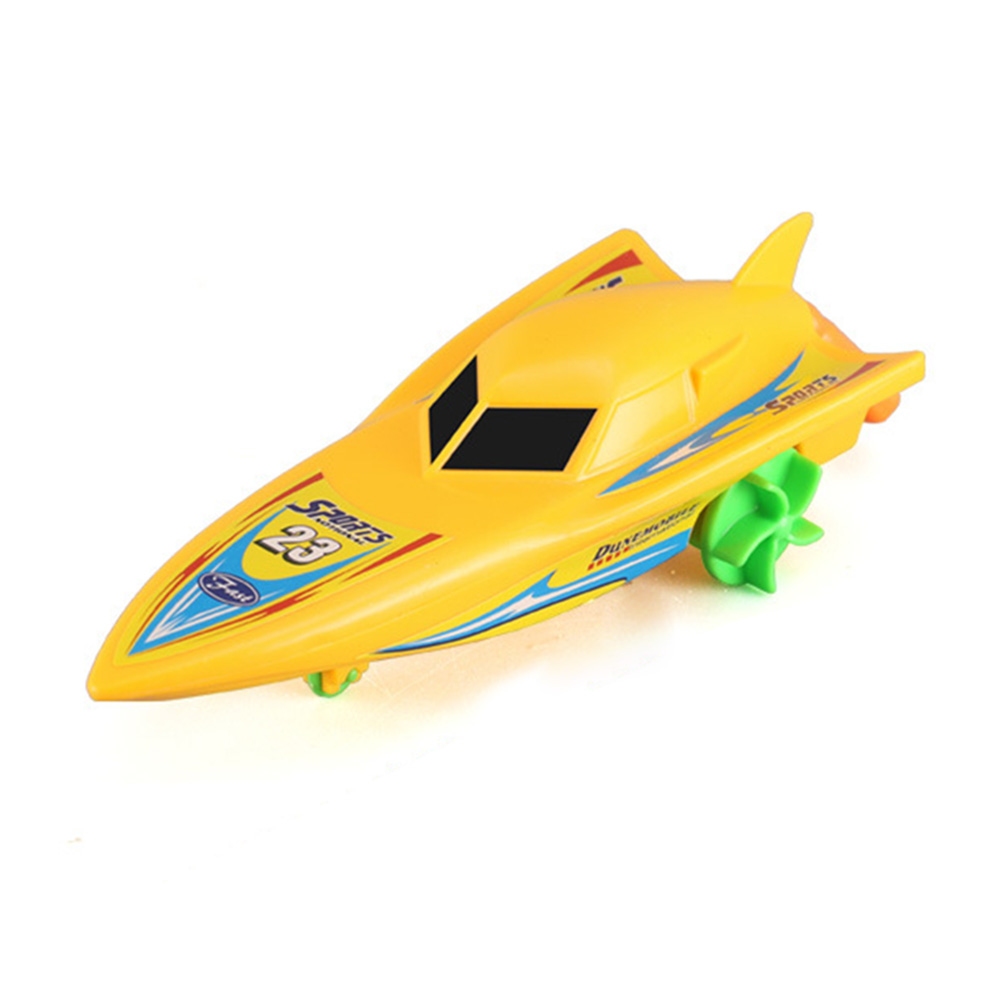 

Speed Boat Ship Wind Up Clockwork Float Child Boat Toy, 501 Original