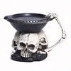 Skull Candlestick Skull Candlestick Gothic Decorative Resin Candlestick Crafts