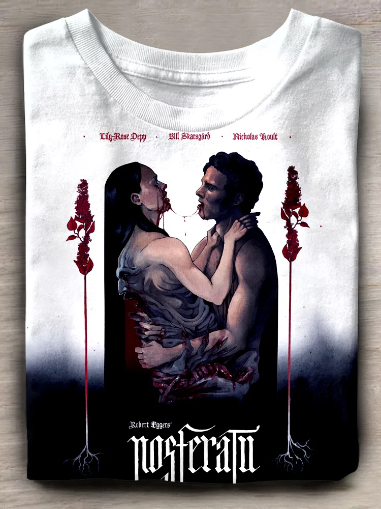 Teecade Two People Hugging Art Print T-shirt
