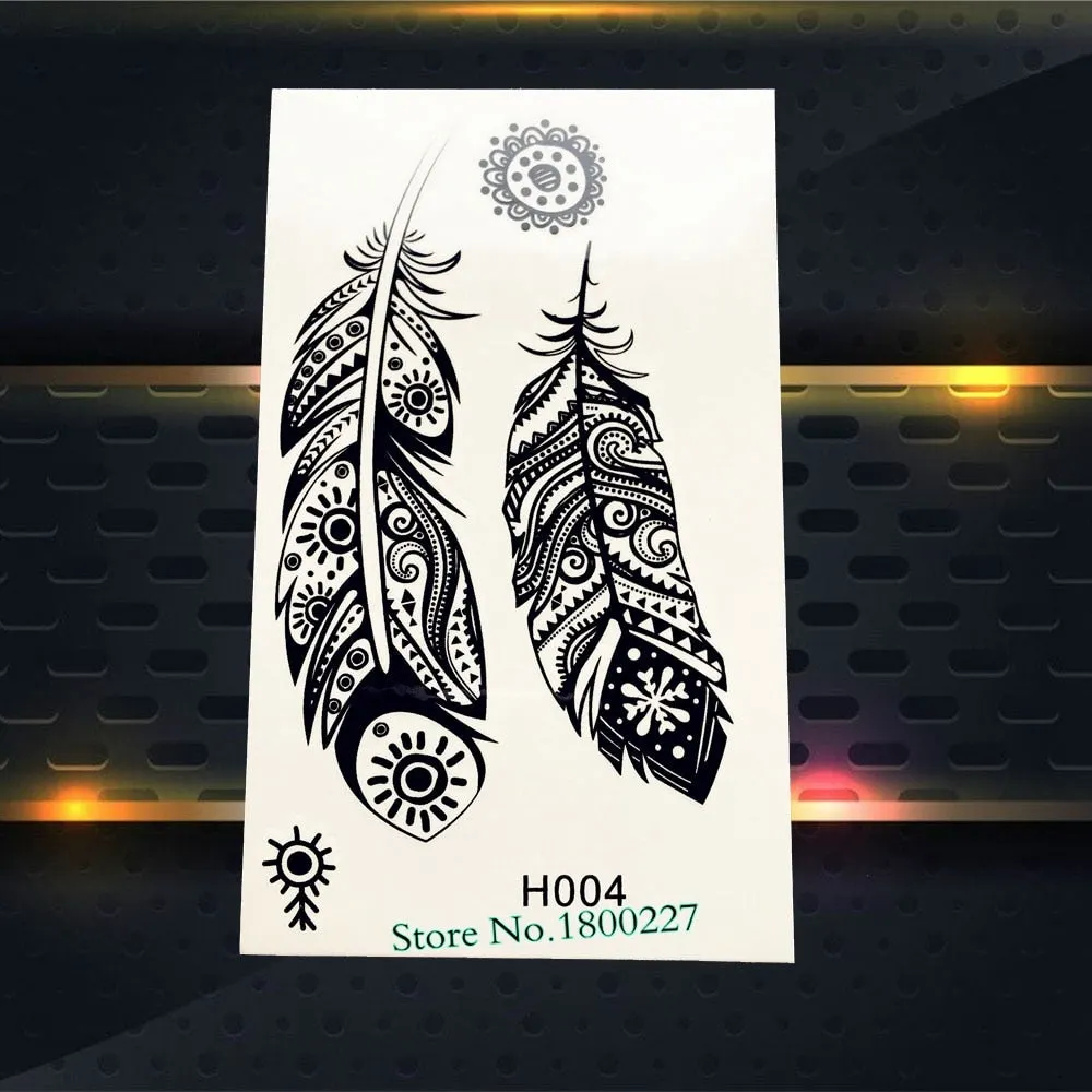 1PC Special Symbol Tattoo stickers PAQ-069 Letter Sign Water Transfer Tattoo Paste Sexy Men Removable Tattoo Women Inspire 2016