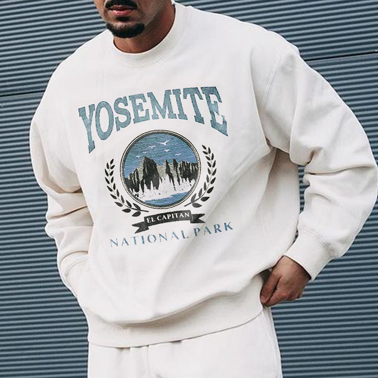 Vintage "YOSEMITE" Men's Sweatshirt