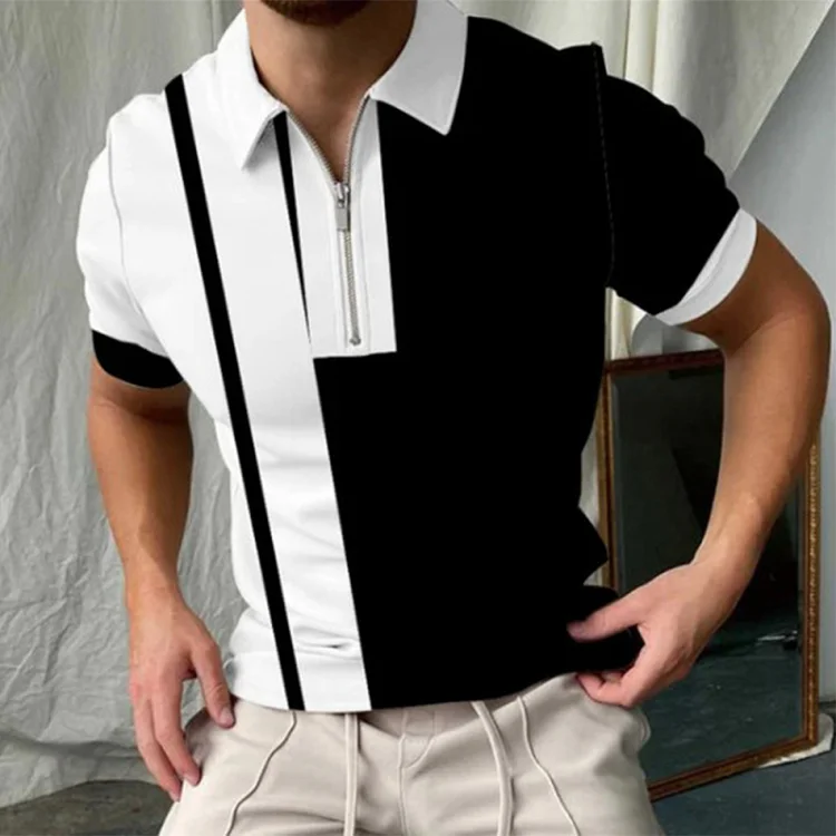 Men's Fashion Casual Short Sleeve POLO Shirt