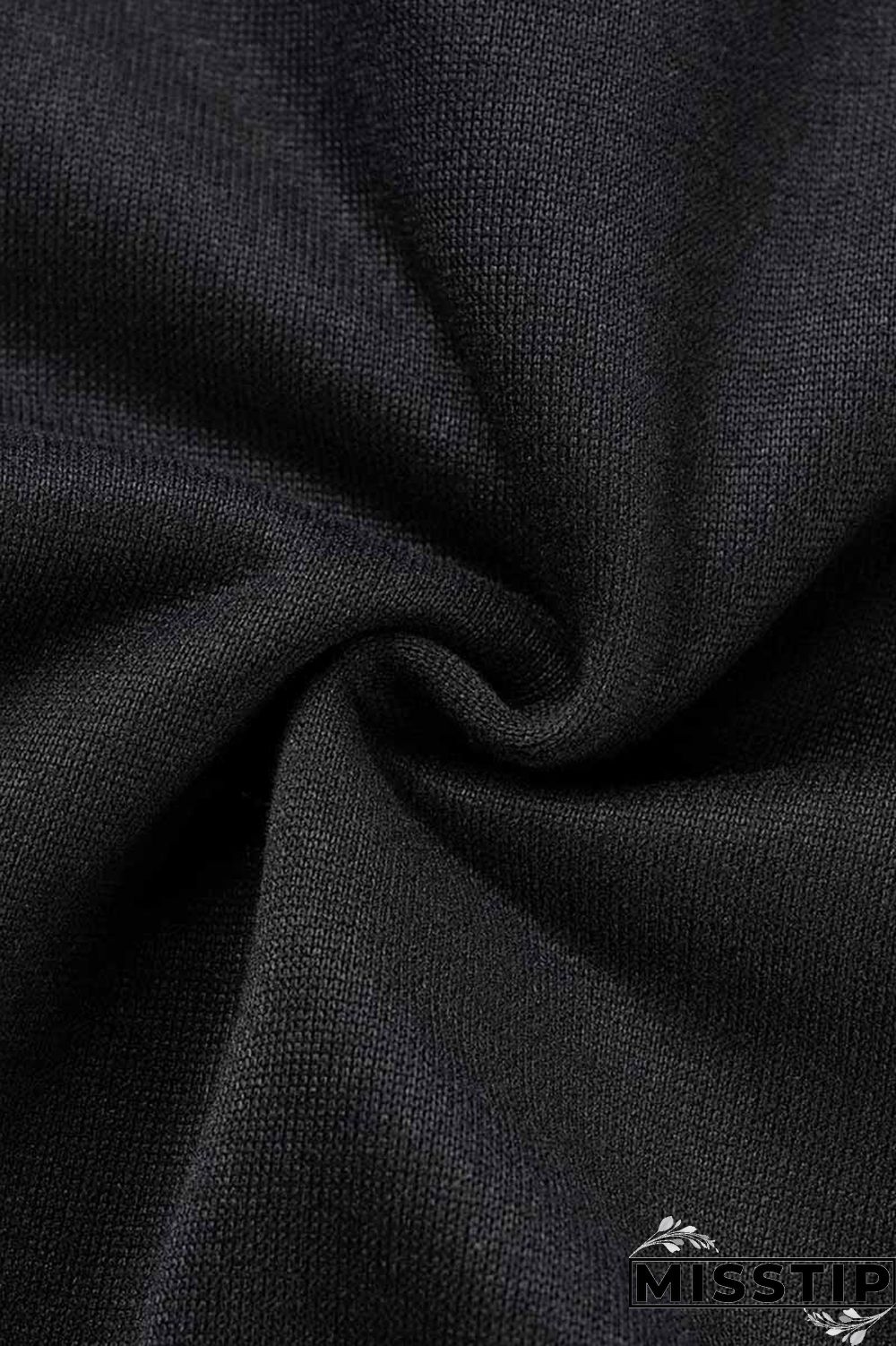 Khaki Elegant Print Letter Hooded Collar Long Sleeve Two Pieces