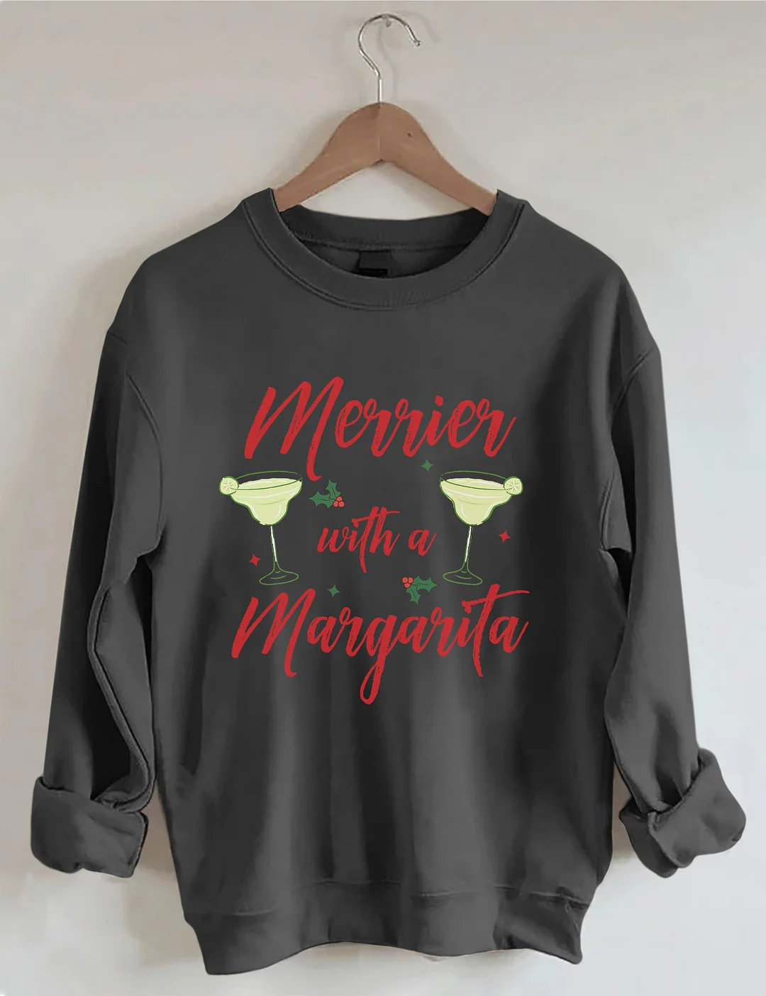 Merrier With A Margarita Sweatshirt