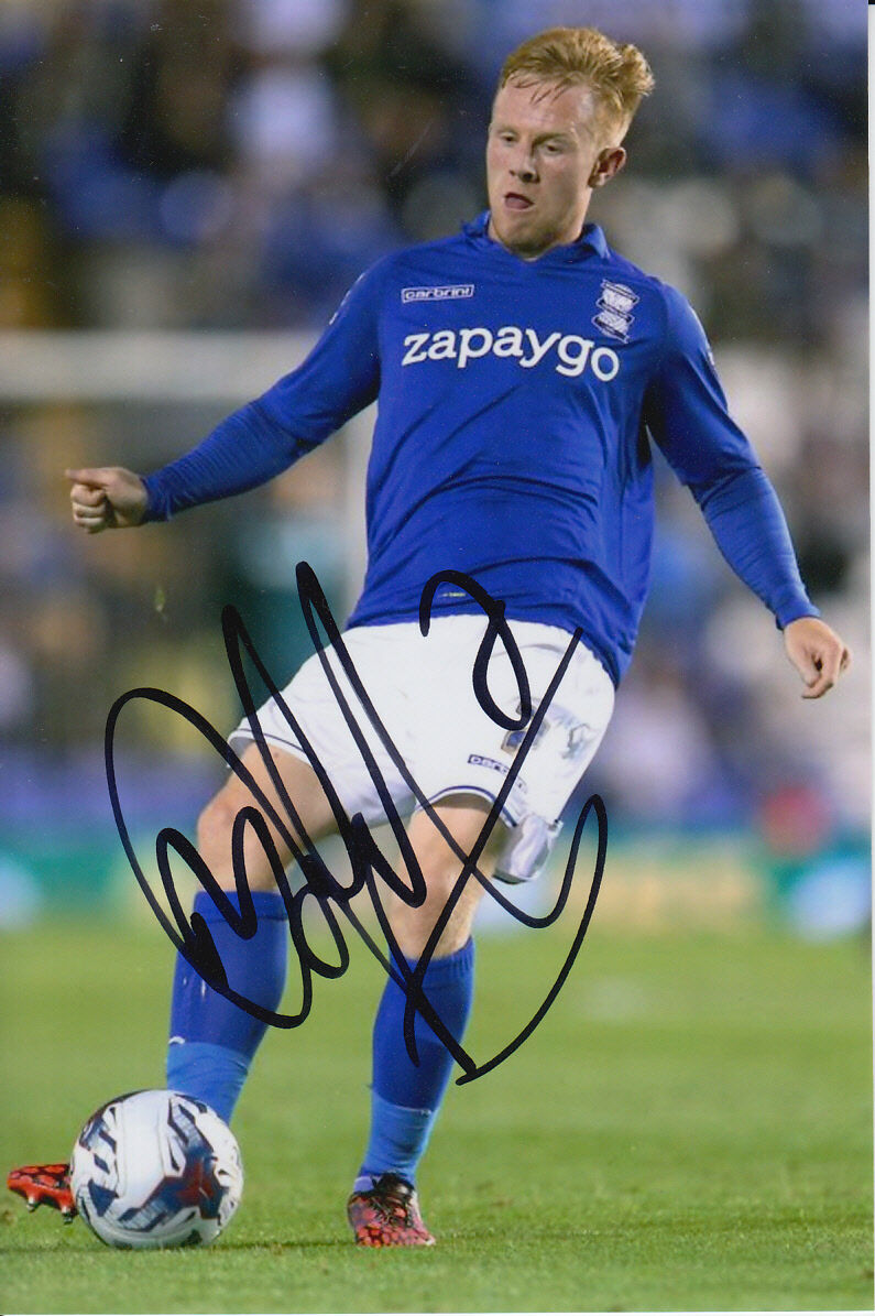 BIRMINGHAM CITY HAND SIGNED MARK DUFFY 6X4 Photo Poster painting 6.