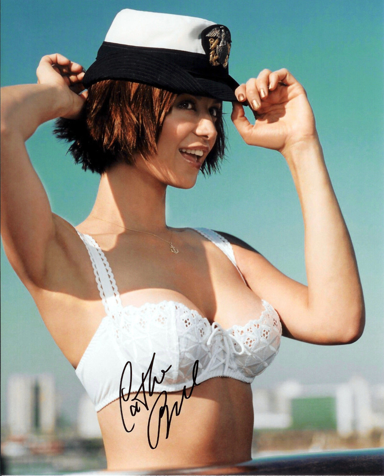 CATHERINE BELL AUTOGRAPH SIGNED PP Photo Poster painting POSTER