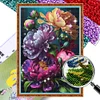 Flower - 9CT Full Beaded Cross Stitch Kit(50x69cm)