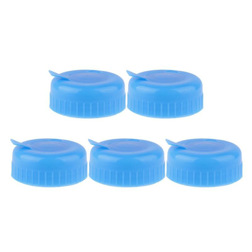 

5x Gallon Reusable Water Bottle Caps Anti Splash Barrel Drinking Bucket Lid, 501 Original