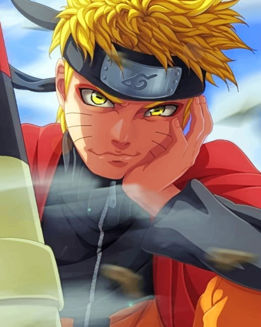 

Bad Naruto – Animes Paint By Numbers - 40*50CM, 501 Original