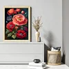 Poppy Flower - 11CT Stamped Cross Stitch 40*55cm/15.75*21.65in