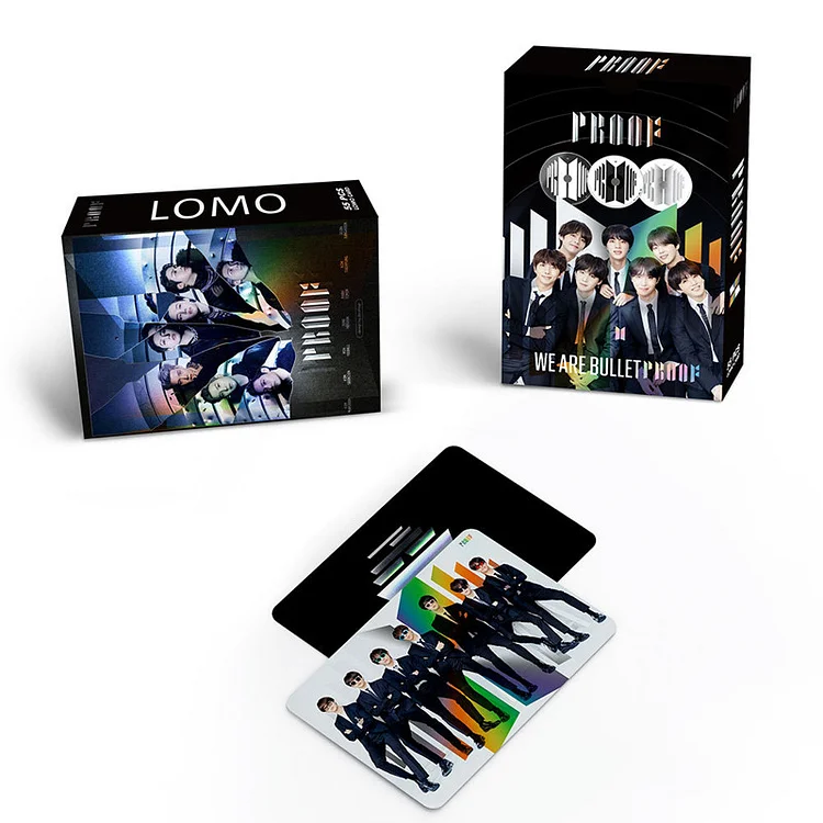 BTS 55 Sheets Proof Photo LOMO Card