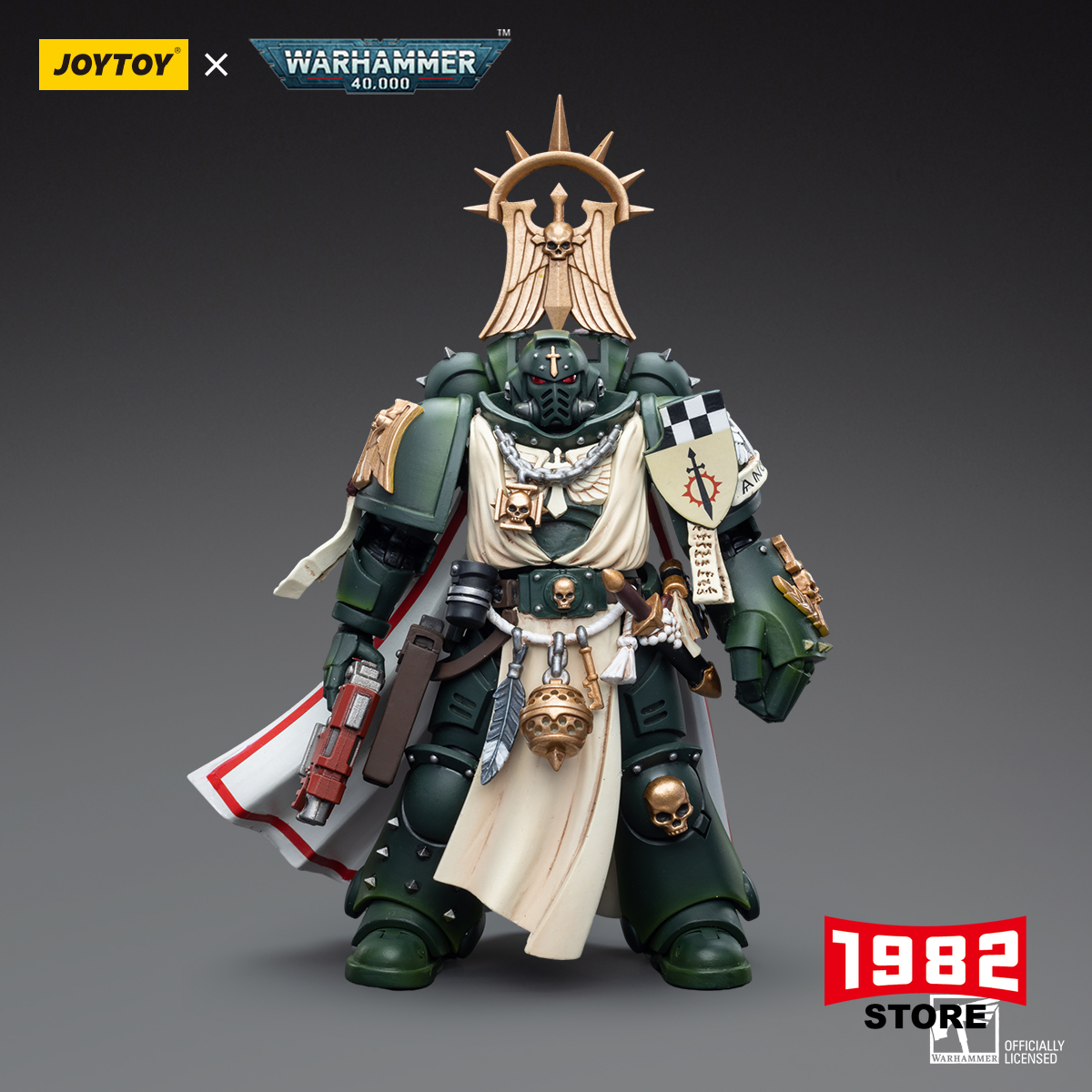 Pro-order JOYTOY JT7691 Dark Angels Master with Power Fist | 1/18 Scale Articulated Action Figure | Reissue Pre-sale | Collectible Model & Gift