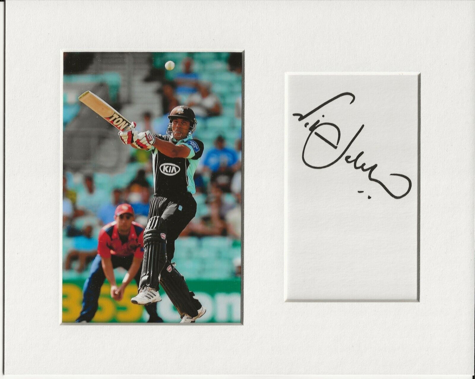 Vikram Solanki cricket genuine authentic autograph signature and Photo Poster painting AFTAL COA