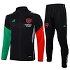 25/26 Arsenal Black long zipper  Training Jacket Set
