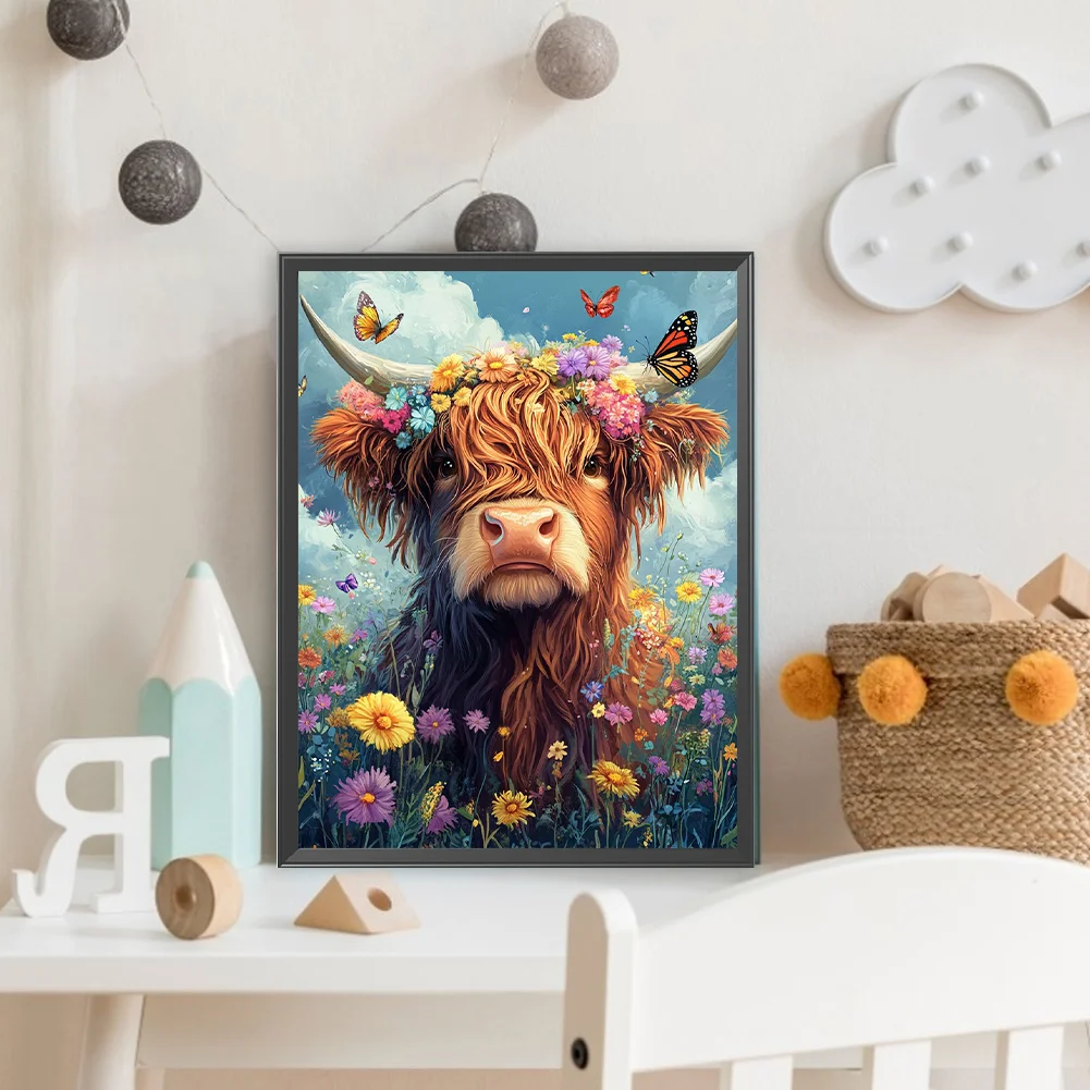 Diamond Painting - Full Round Drill - Flower Yak(Canvas|30*40cm)