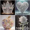 Crystal Special Shaped 5D DIY Partial Drill Diamonds Dots Gem Art Kits for Adults Beginners Home Decor Diamonds Paintings Gem Art 11.81 X11.81inch