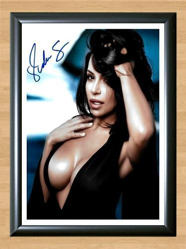 Vida Guerra Scarface Signed Autographed Photo Poster painting Poster Print Memorabilia A3 Size 11.7x16.5