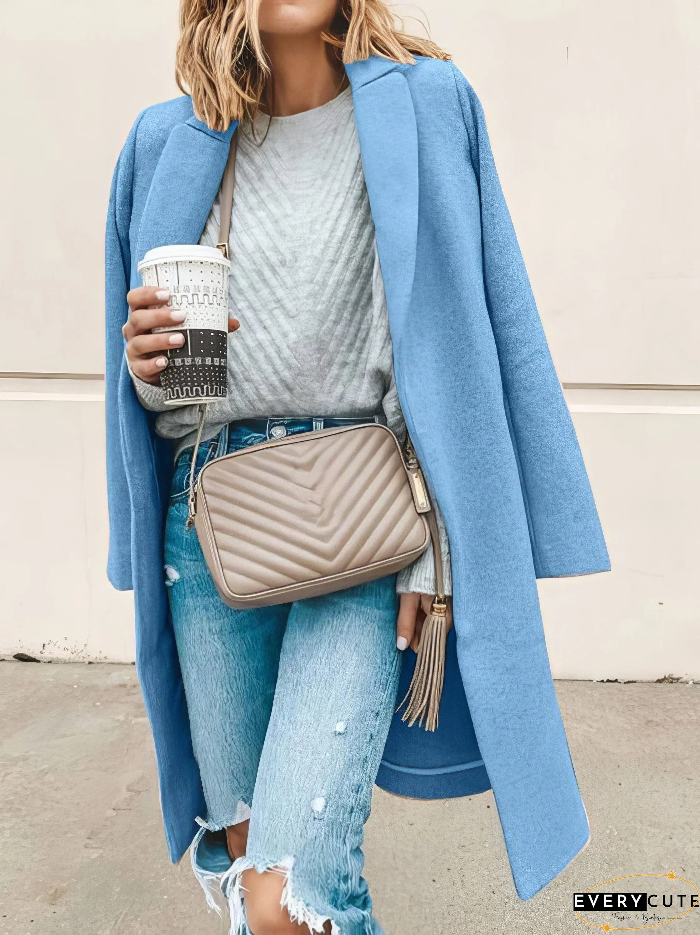 Preppy Plaid Coat