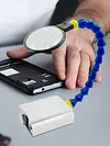 1/4In Thread Welding Auxiliary Tool w/5X Magnifying Glass PCB Soldering DIY Tool