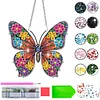  Butterfly DIY Acrylic Special Shape Drill Diamond Art Hanging Decor Kits