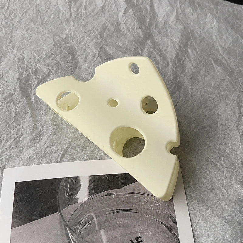 Women’s Cute Cheese Plastic Hair Claws