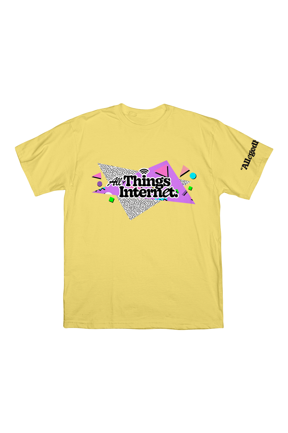 All Things Internet Yellow Shirt