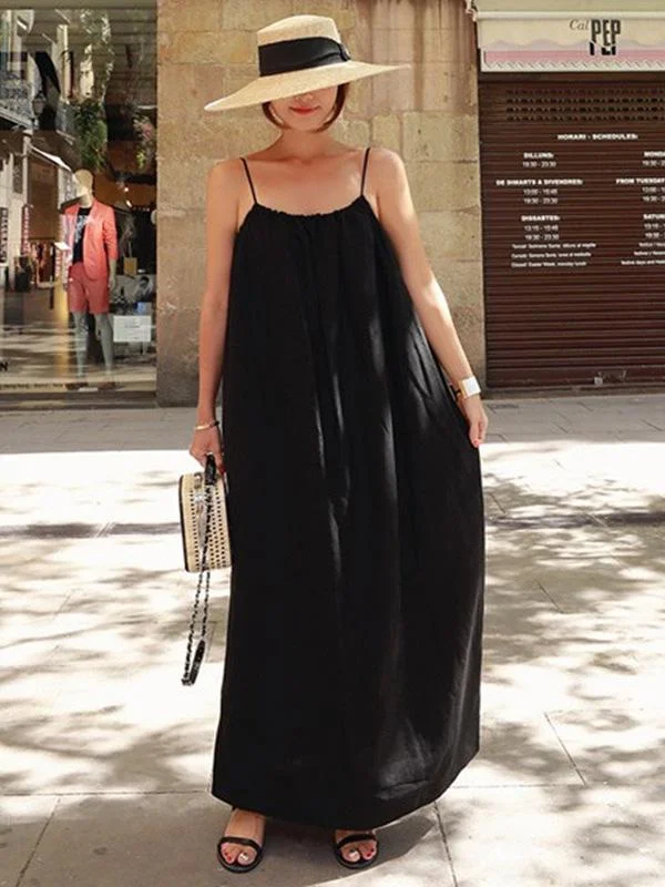 Loose Comfortable Long Slip Dress