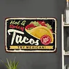 Tacos - Panneaux en &eacute;tain m&eacute;tallique(20*30cm/30*40cm)