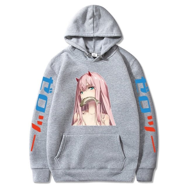 Darling In The Franxx Zero Two Fish Hoodie