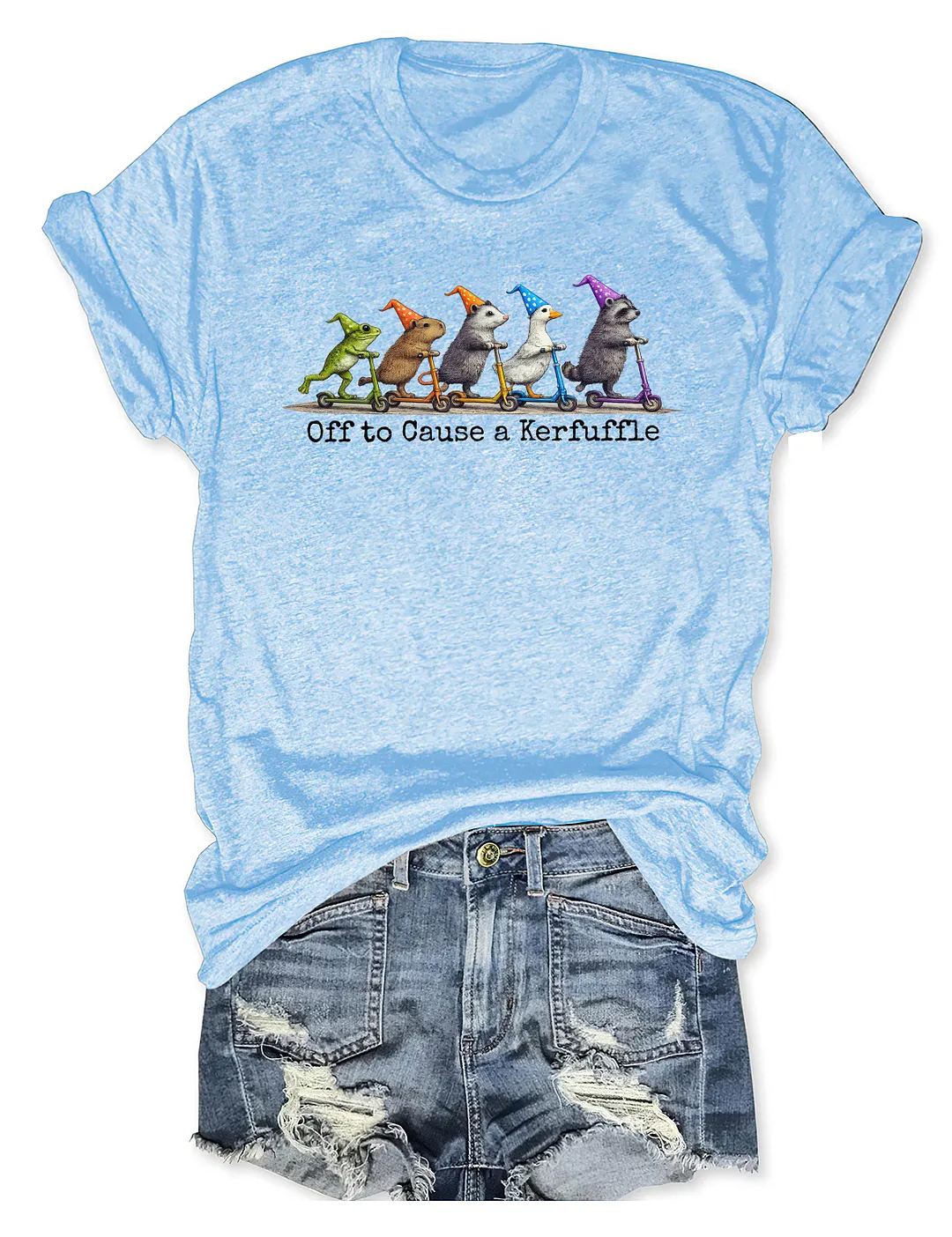 Off To Cause A Kerfuffle T-shirt