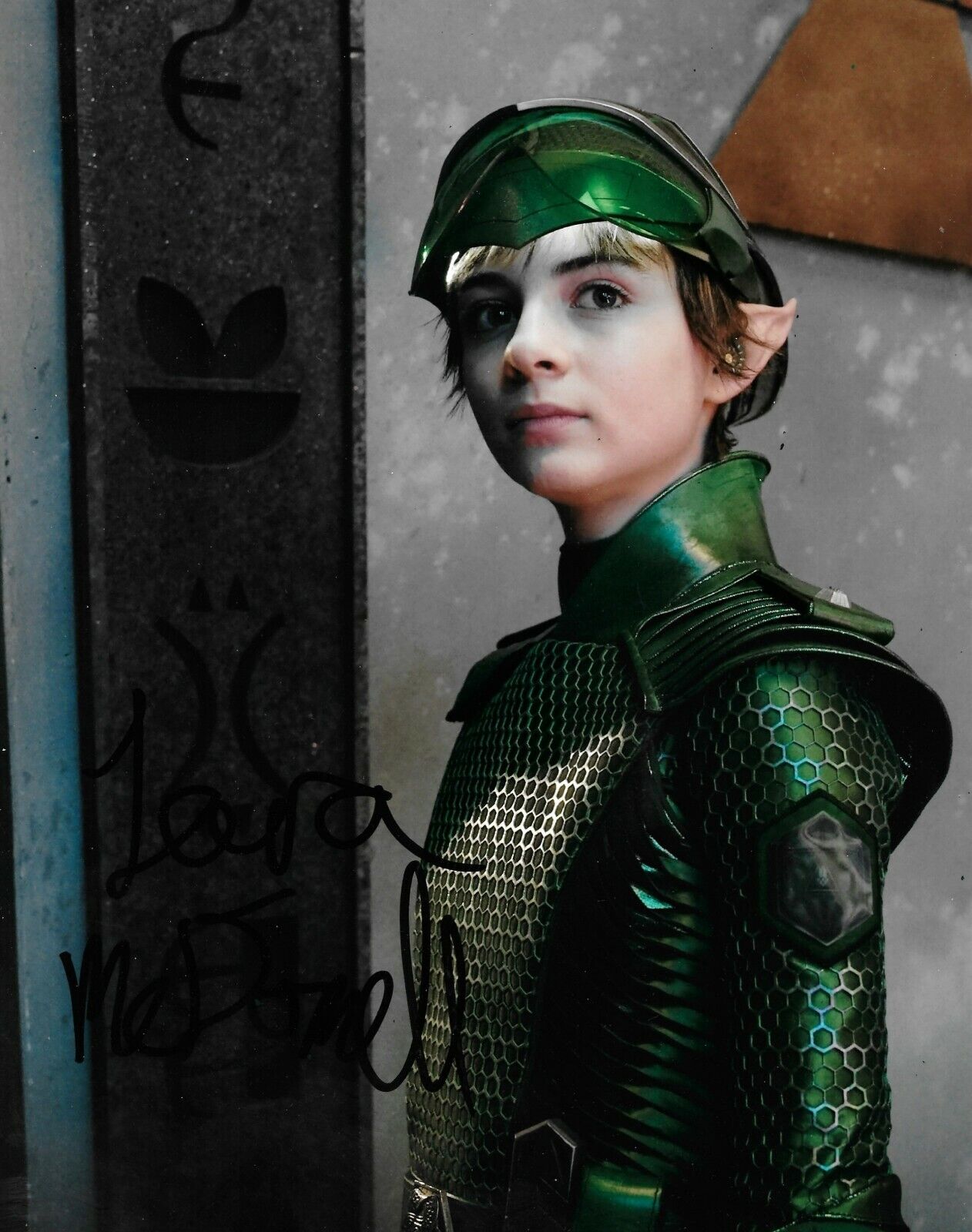 Lara McDonnell Signed Artemis Fowl 10x8 Photo Poster painting AFTAL