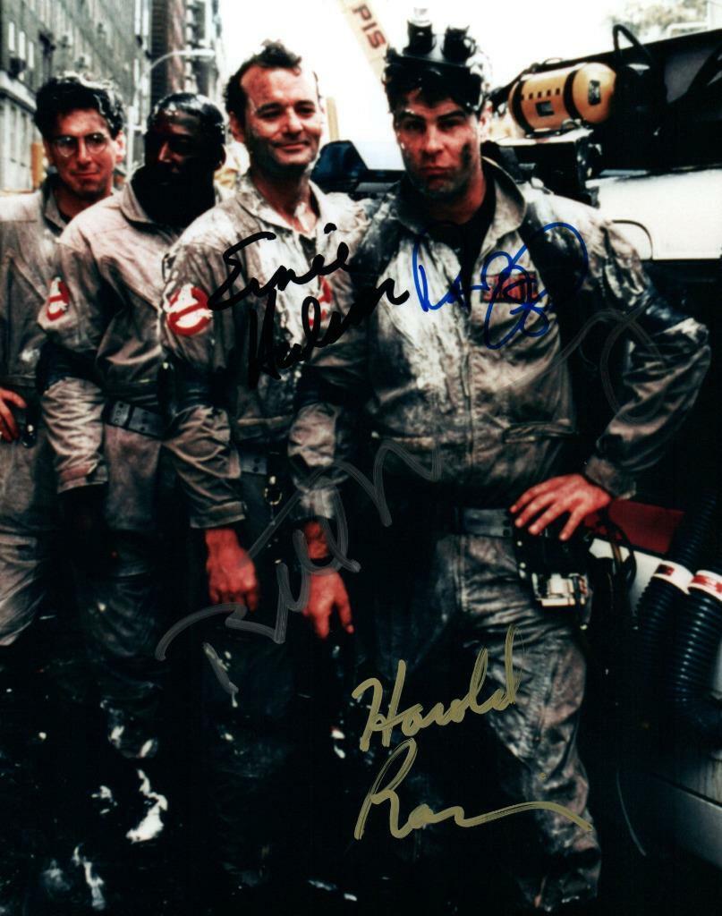 Dan Aykroyd Ramis Hudson Murray signed 8x10 Photo Poster painting Picture autographed and COA