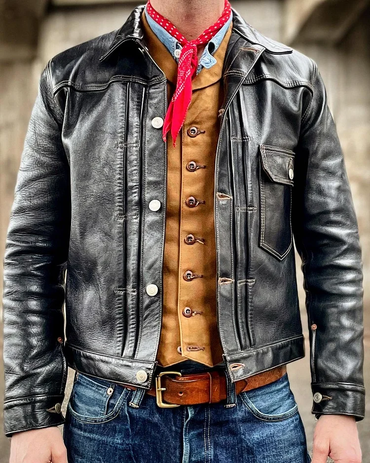 Men's Vintage Leather Jacket