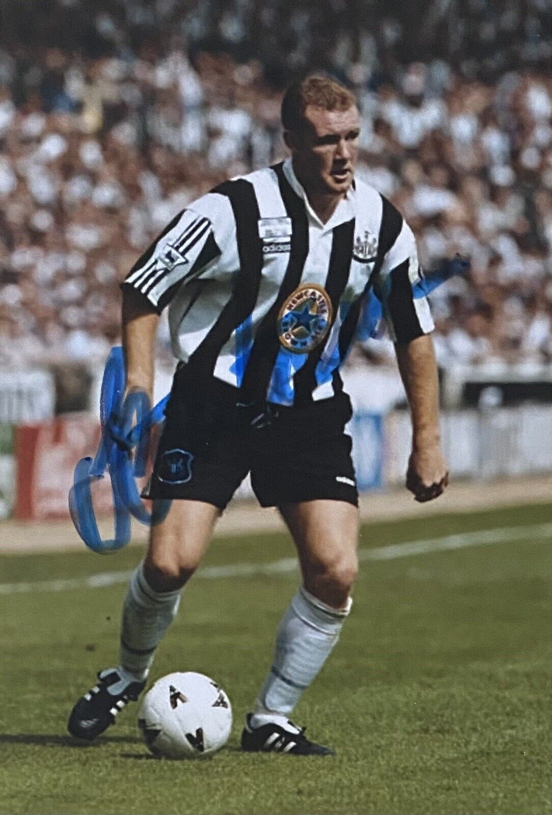 Steve Watson Genuine Hand Signed Newcastle United 6X4 Photo Poster painting