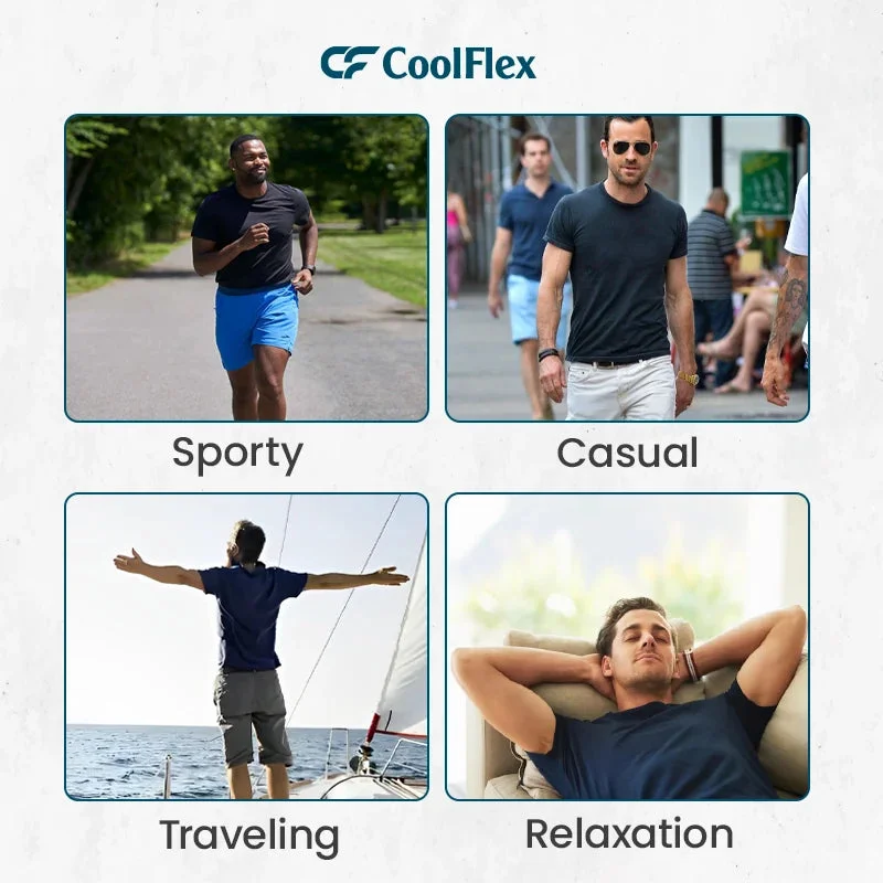 CooliFlex - Breathable Ice Silk Waffle Weave T-shirt 