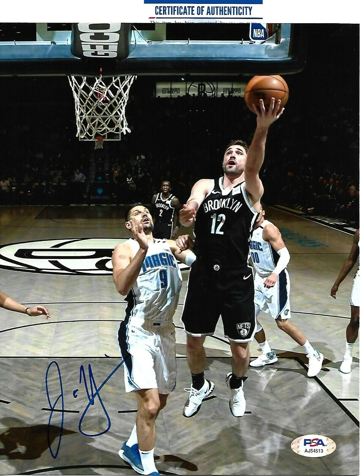 JOE HARRIS signed autographed BROOKLYN NETS 8X10 Photo Poster painting w COA PSA AJ54513