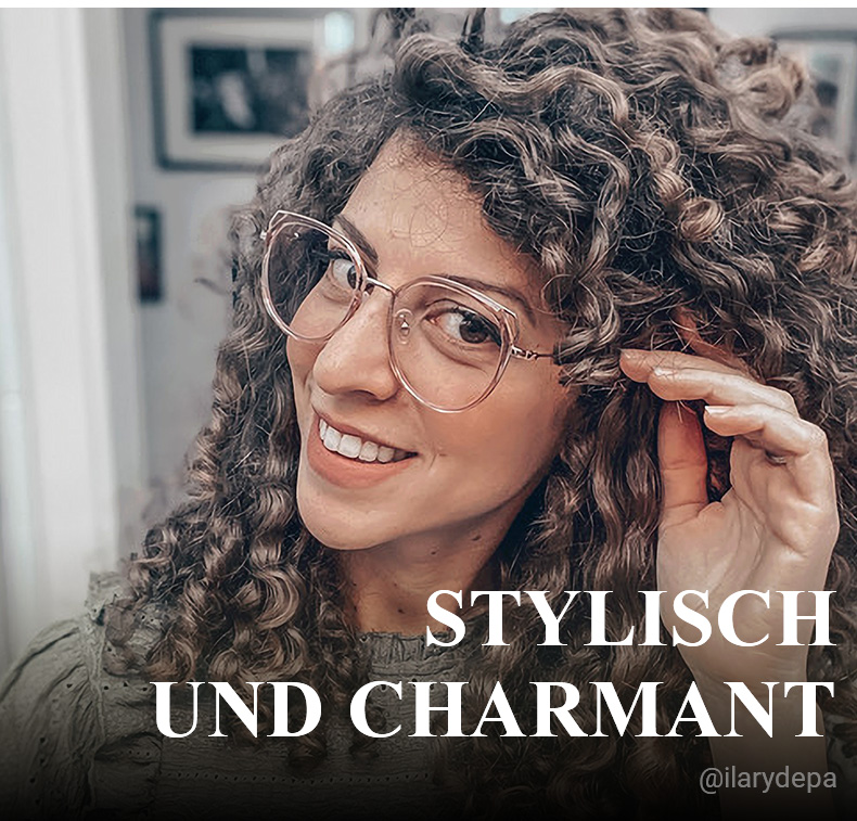 Ofelia Rosa Geometrisch Brille