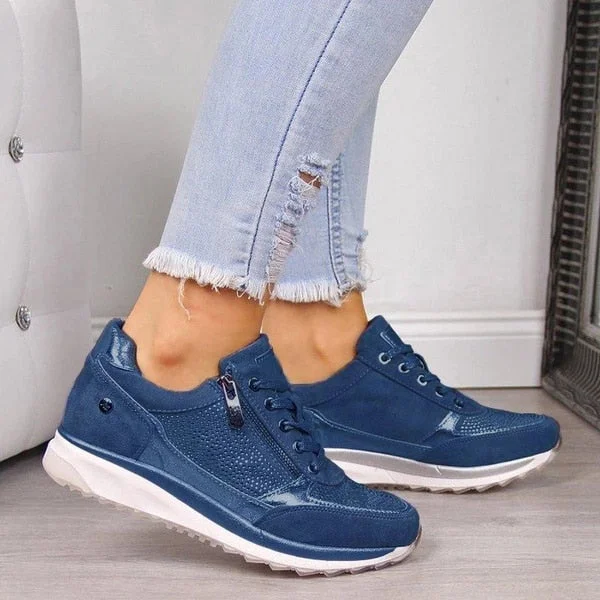 Women's Wedges Sneakers Women Vulcanize Shoes Sequins Shake Shoes Fashion Girls Sport Shoes Woman Sneakers Shoes Footwear