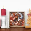 Indien - peinture diamant de forme sp&eacute;ciale - 30*30cm