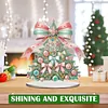 (US Local)Christmas Tree Print DIY Diamond Painting Tabletop Ornaments Decorations