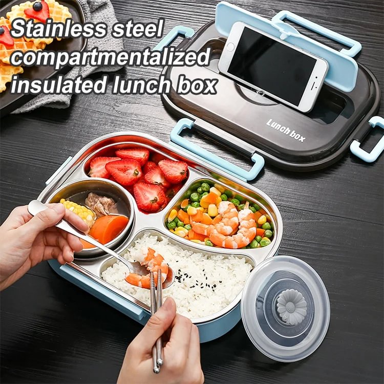 4 Section Leakproof Bento Lunch Box