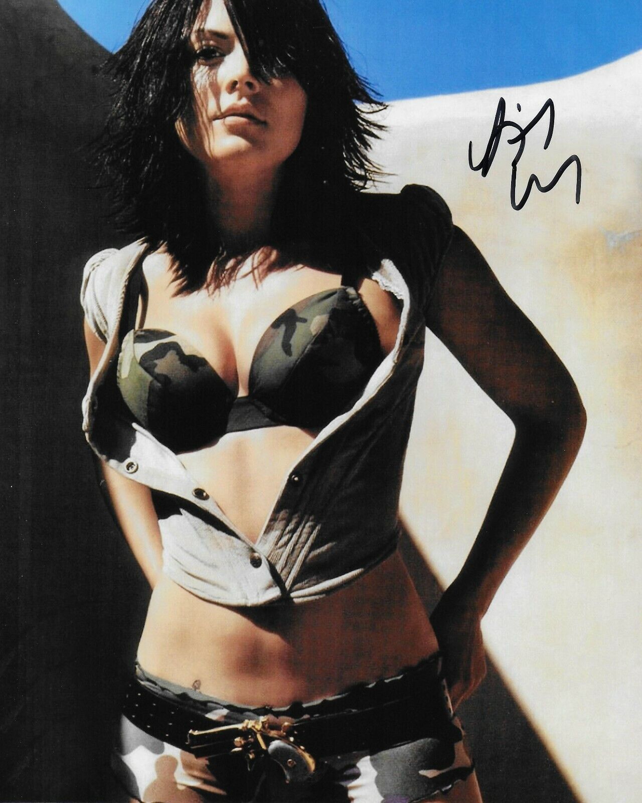 Liz Vassey Original Autographed 8X10 Photo Poster painting #6