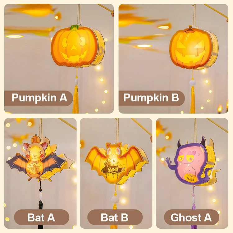 [Creative Gift] Halloween DIY Lantern Decoration