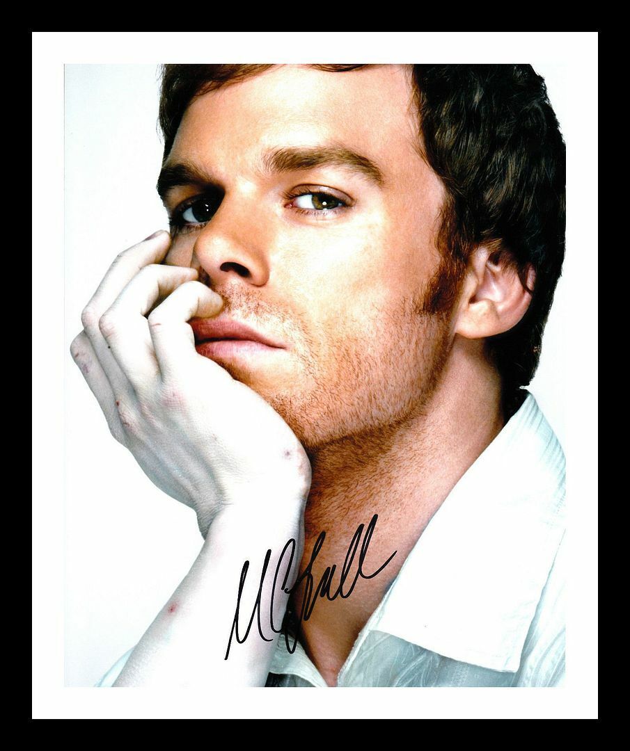 Michael C Hall - Dexter Autograph Signed & Framed Photo Poster painting