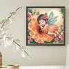 Flower Fairy Girl - Crystal Rhinestone Diamond Painting